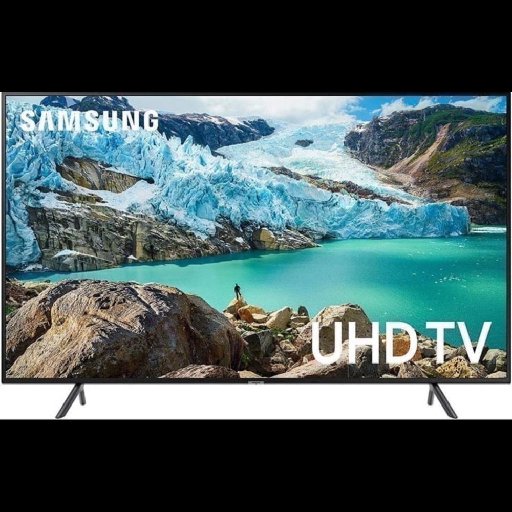 hairline corner crack Samsung55" Class 4KUltra HDTV 6' HDMI Cable RU7100 7series - Picture 3 of 13